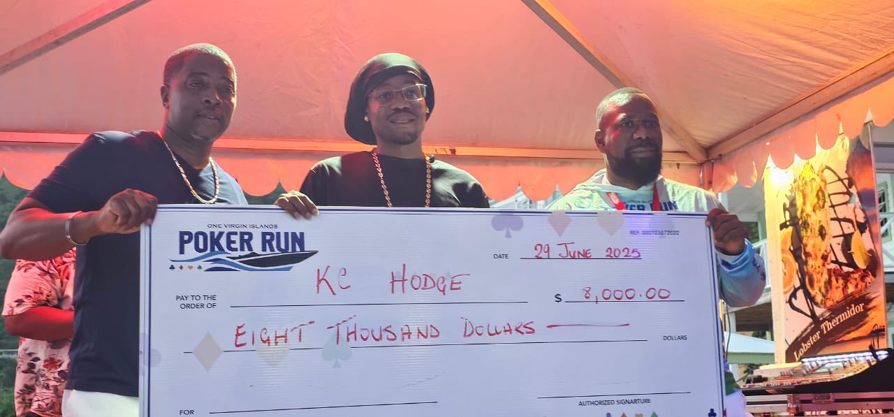 KC HODGE WINS $8,000 GRAND PRIZE IN SUCCESSFUL, INCIDENT-FREE ONE VI POKER RUN